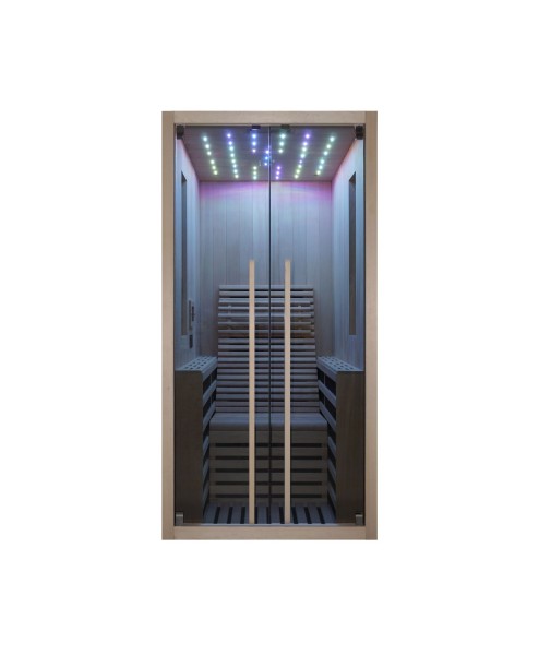 Neuesbad Infrarotkabine 100 x 130 x 195 cm, Hemlock, 1 Person