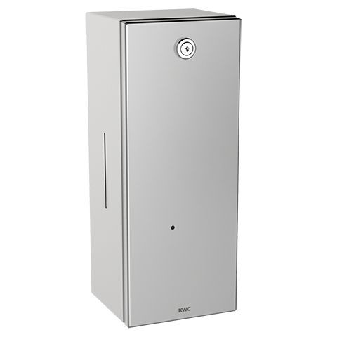 KWC Aquarotter Seifenspender, RODAN, elek., Edst., 120x296x107mm, Aufputz, Batterien, 2000090070