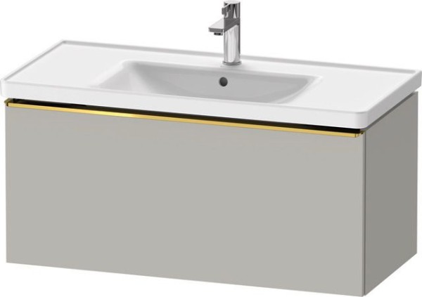 Duravit D-Neo Waschtischunterbau wandhängend Betongrau Matt 984x452x440 mm - DE4256034070000