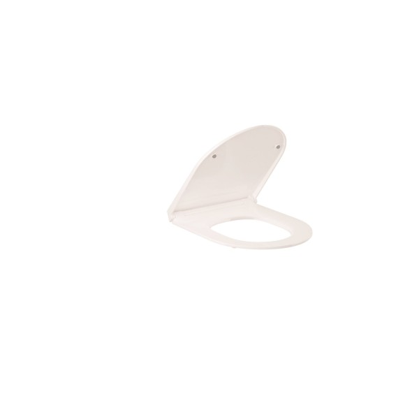 KLUDI-RESA D Urea-Soft-Close Slim mit Schnelllösefunktion Weiß glänzend