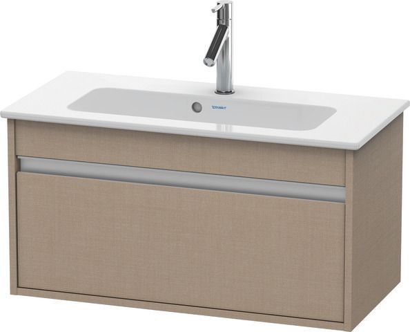Duravit Ketho Waschtischunterbau wandhängend Leinen Matt 800x385x410 mm - KT642307575