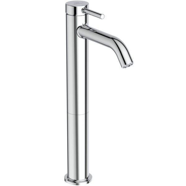 Ideal Standard Waschtischarmatur Ceraline Nuovo Ausladung 135mm verlängerter Sockel o.Ablaufgarnitu