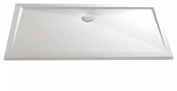 HSK Acryl Rechteck-Duschwanne super-flach 90 x 160 x 3,5 cm, ohne Schürze