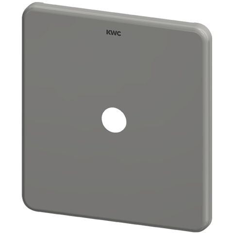 KWC Aquarotter Edelstahlabdeckplatte, AQUATIMER, 205x225 mm, 2000109376, 2000109376