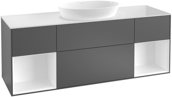 Villeroy & Boch Waschbeckenunterschrank Finion G98 1600x603x501mm m Bel FK/RE/AP: GF/HJ/1