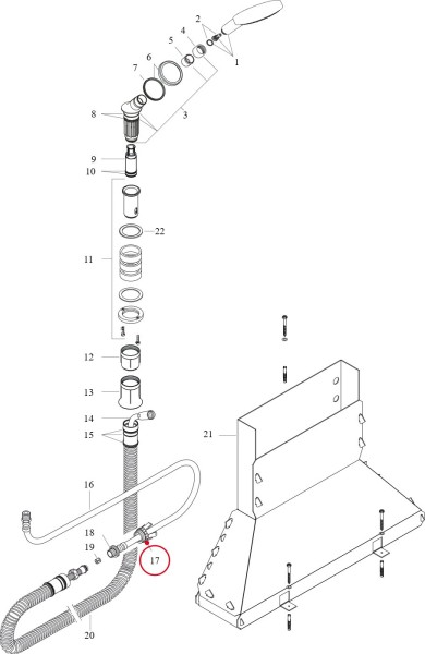 Hansgrohe Spreizmutter für Secuflex , 96074000