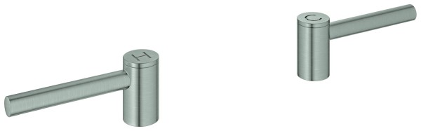 GROHE Hebelgriff Atrio 18027 2 STK supersteel, 18027DC3