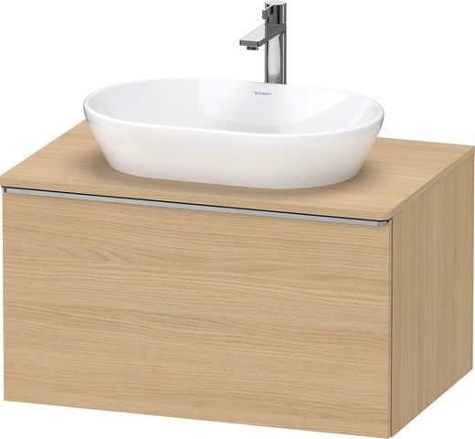 Duravit D-Neo Konsolenwaschtischunterbau wandhängend Natur Eiche Matt 800x550x459 mm - DE49470703000
