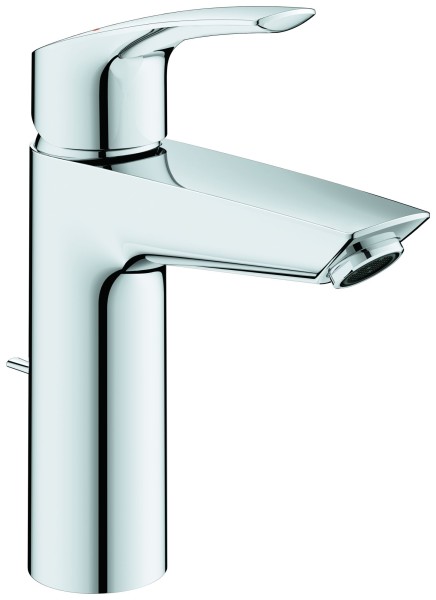 GROHE Waschtischarmatur Eurosmart M-Size Zugstangen-Ablaufgarnitur chrom, 23322003