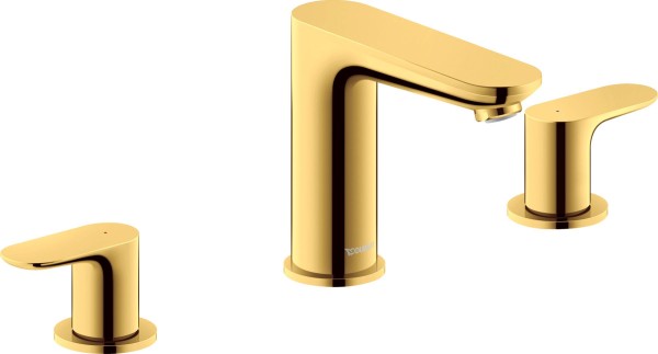 Duravit Wave 3-Loch Waschtischarmatur Gold Poliert 326x176x131 mm - WA1060005034