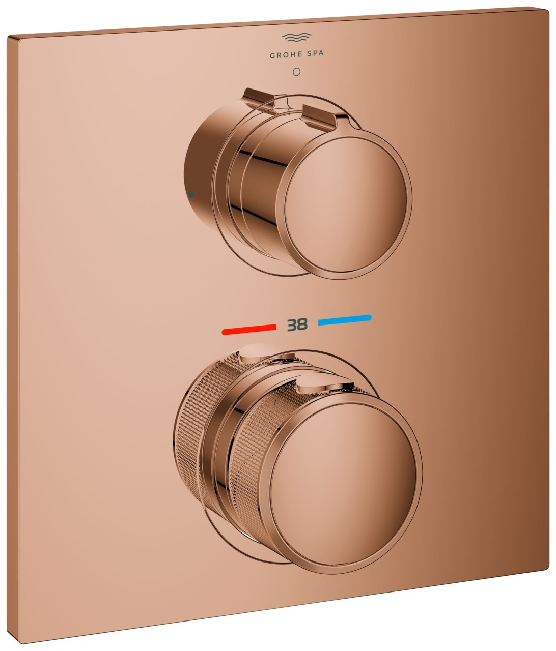 GROHE Thermostat Allure 19380_2 1 ASV FMS für Rapido SmartBox warm sunset, 19380DA2 19380DA2
