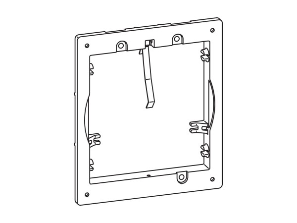 Mepa Montagerahmen f. Frontpl., Urinal-DRSP MEPAorbit/zero, 590261