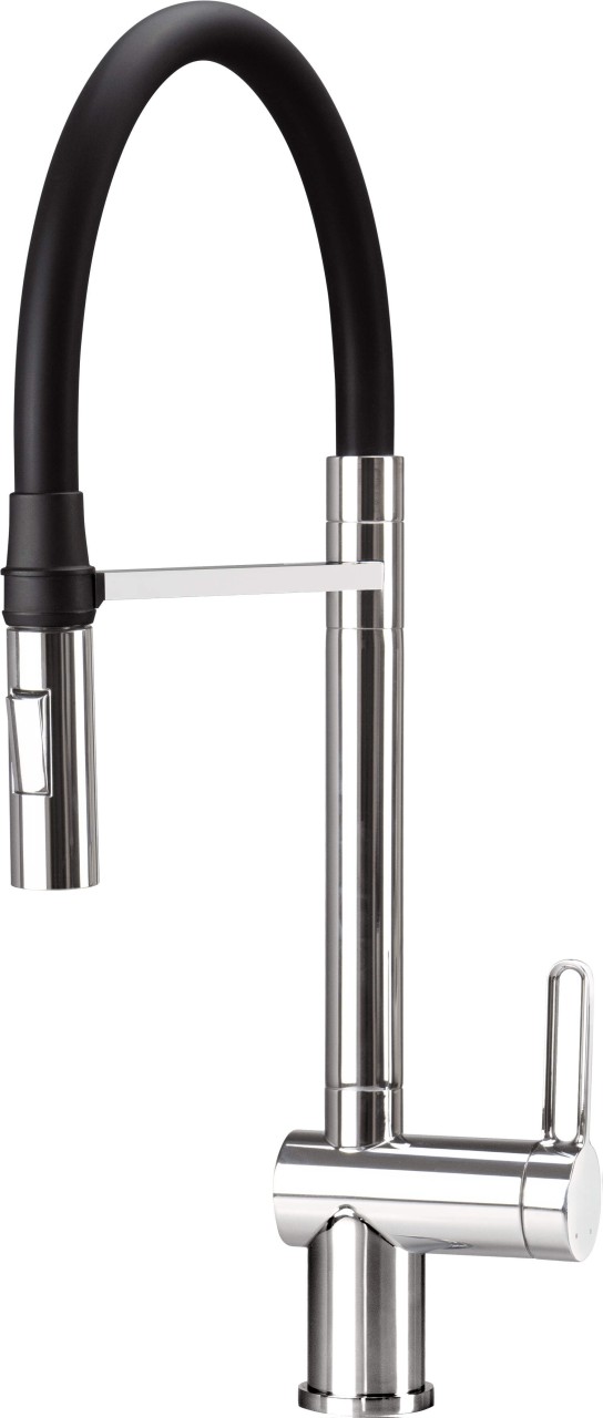 Neuesbad Spültischarmatur Mit Flexible Auslauf, 2-Funktion Spray, Chrom NB1DEBRM072M1