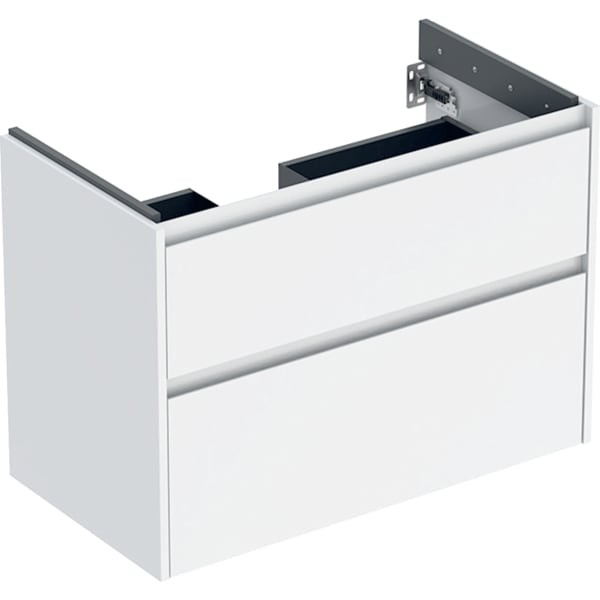 Geberit Renova Plan Unterschrank für Waschtisch, mit zwei Schubladen: 84.6x60.6x44.6cm, 504031011
