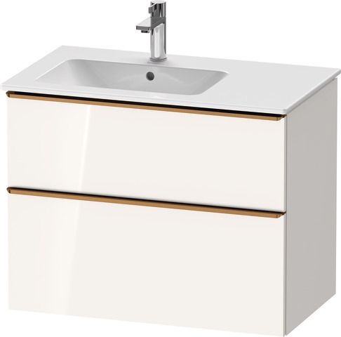 Duravit D-Neo Waschtischunterbau wandhängend Weiß Hochglanz 810x462x625 mm - DE4366004220000