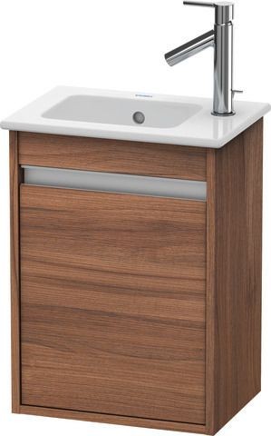 Duravit Ketho Waschtischunterbau wandhängend Nussbaum Matt 400x285x550 mm - KT6417L7979