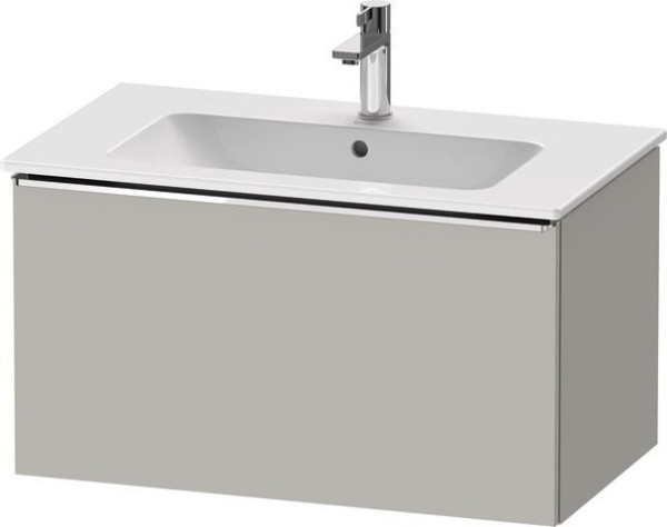 Duravit D-Neo Waschtischunterbau wandhängend Betongrau Matt 810x462x440 mm - DE4262010070000