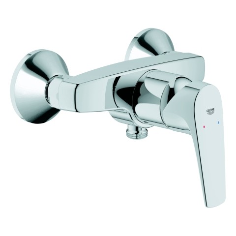 Grohe EH-Brausebatterie BauFlow 23755 Wandmontage chrom, 23755000