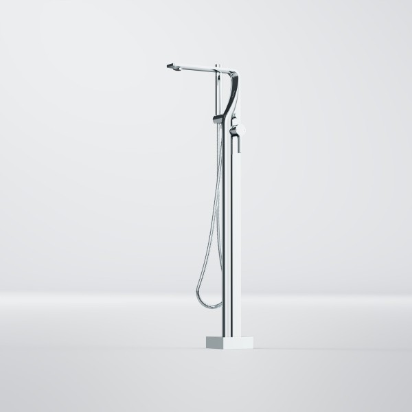 Steinberg Serie 230 Freistehende Wannen-Armatur, Chrom