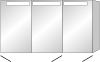 Sanipa Spiegelschrank Sanipa Spiegelschrank (Reflection) SD75743, Weiss-Soft 747,0x1300,0x149,0
