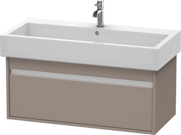 Duravit Ketho Waschtischunterbau wandhängend Basalt Matt 950x440x410 mm - KT668804343