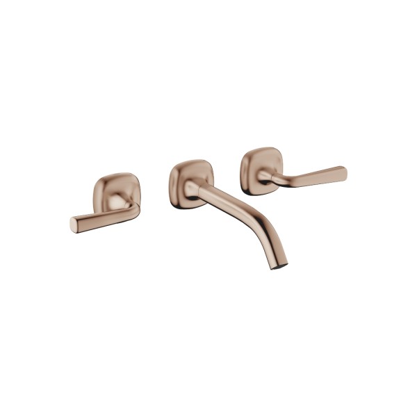 Dornbracht Waschtisch-Wandbatterie ohne Ablaufgarnitur COYA 36712414 Bronze gebürstet (PVD),36712414