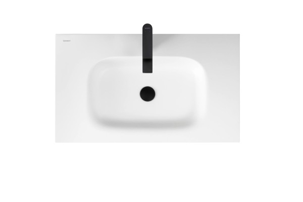 Duravit Sivida Mineralguss-Waschtisch,820x485mm, DuroCast Plus o.