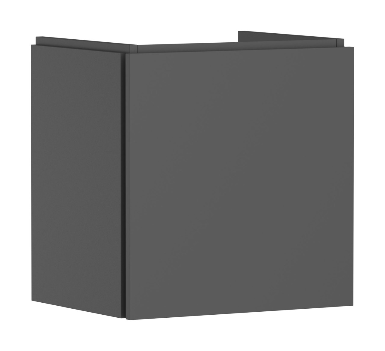 Hansgrohe Waschtischunterschrank Xilesa E 480x380mm m.1 SK Handwaschbecken Schiefergrau matt, 5424 54247760