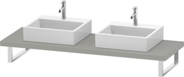 Duravit L-Cube Konsole Betongrau Matt 800x550x45 mm - LC103C00707