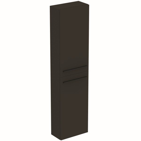 Ideal Standard Hochschrank i.life S 2 Türen 400x210x1600mm Carbongrau matt, T5288NV