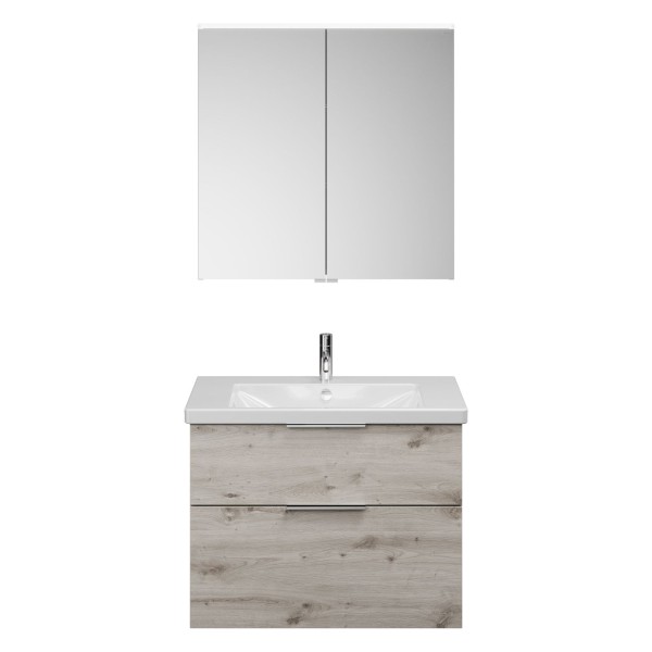 Burgbad SET Eqio Eiche Dekor Silber/Alpinweiss, SFAN083F6015C0001