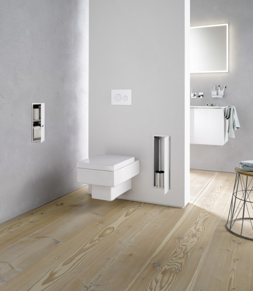 emco Bürstengarnitur -Modul asis 2.0 Unterputz, 497 mm, optiwhite ohne Einbaurahmen, 973427431