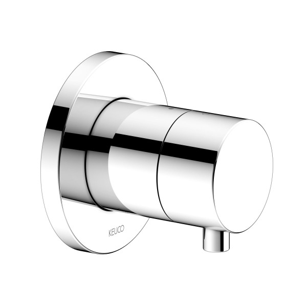 Keuco 2-Wege Umstellventil IXMO Comfort 59556, rund, verchromt, 59556011001