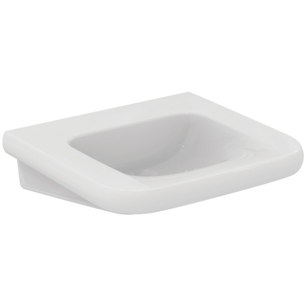 Ideal Standard Waschtisch Contour 21+ ohne Hl. ohne Ül. 600x555x175mm Weiß SmartGuard+, E3616HY