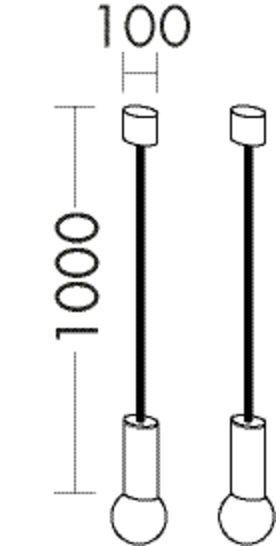 Burgbad Leuchten Mya 1000x100x100 Eiche Natur, ACEM010F3191 ACEM010F3191