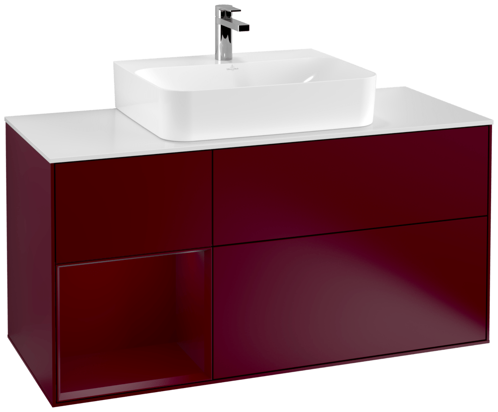 Villeroy & Boch Waschtischunterschrank Finion F16 1200x603x501mm WT mittig, F161HBHB F161HBHB