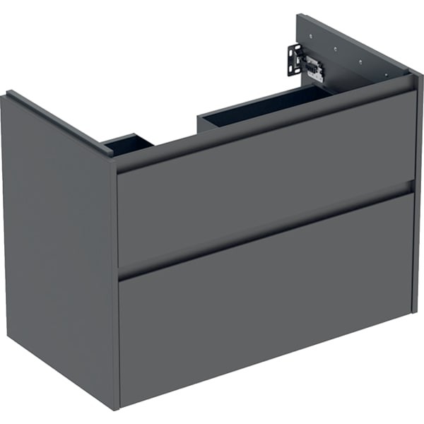 Geberit Renova Plan Unterschrank für Waschtisch, mit zwei Schubladen: 84.6x60.6x44.6cm, 504031JK1