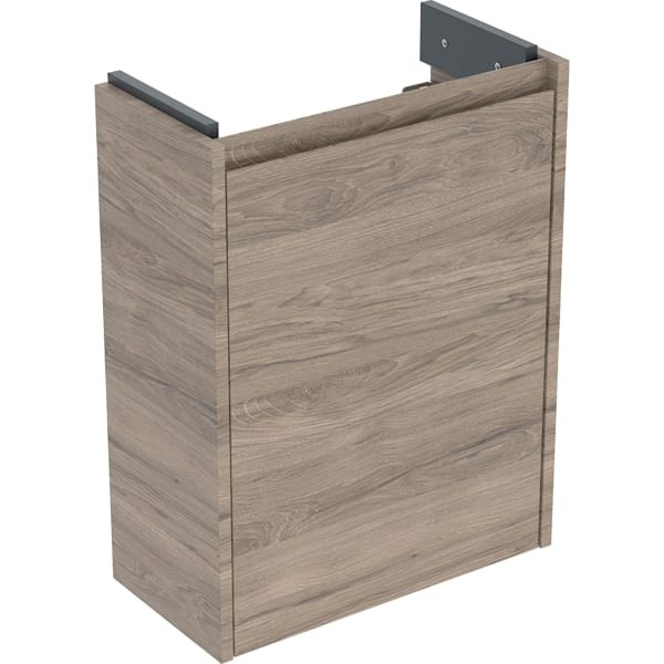Geberit Renova Compact Unterschrank für Handwaschbecken, mit einer Tür, verkürzte, 504082JR1