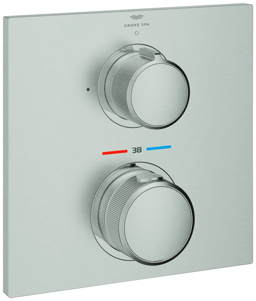 GROHE Thermostat Allure 19380_2 1 ASV FMS für Rapido SmartBox supersteel, 19380DC2 19380DC2