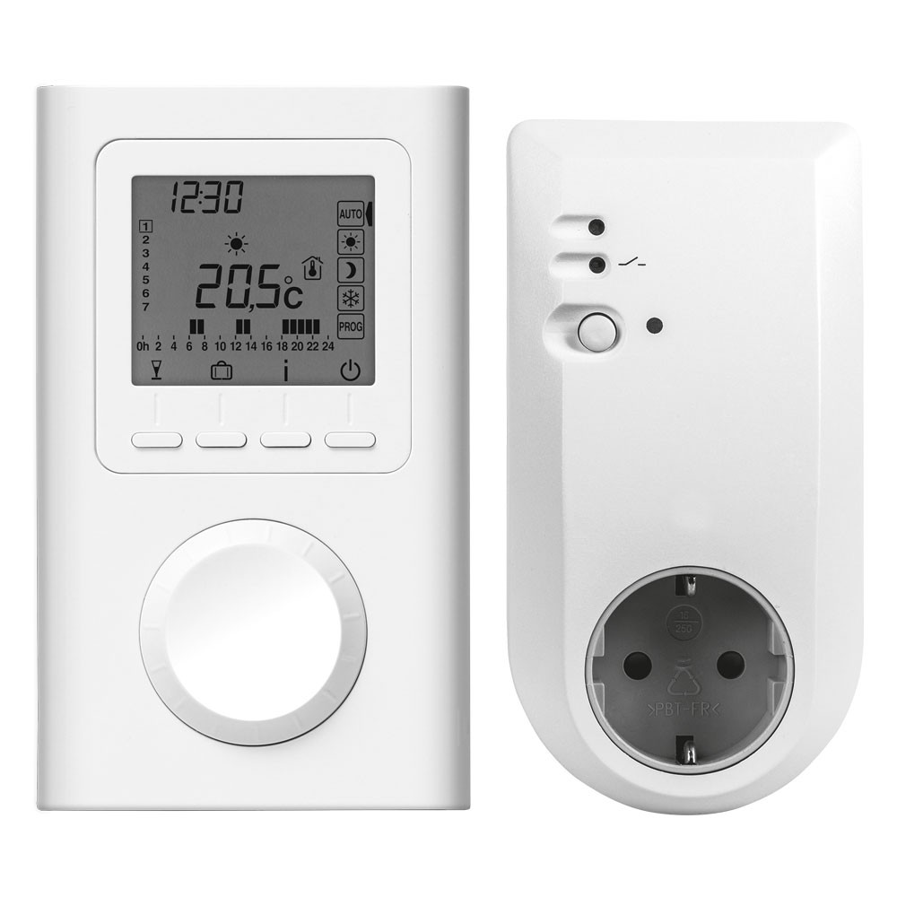 HSK Fernregler mit Funkfernempfänger für die Steckdose, 890839 890839