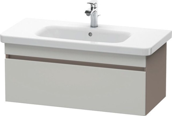 Duravit DuraStyle Waschtischunterbau wandhängend Betongrau & Basalt Matt 930x448x398 mm - DS63820074