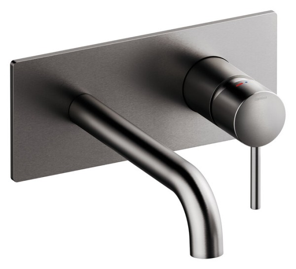 Damixa Merkur Unterputz-Fertigset Waschtisch 180mm, Graphit PVD, 146255500