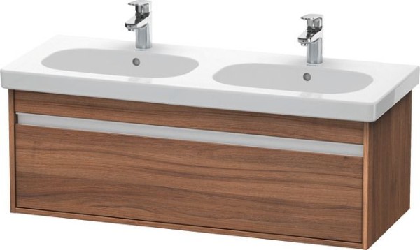 Duravit Ketho Waschtischunterbau wandhängend Nussbaum Matt 1150x455x410 mm - KT666907979