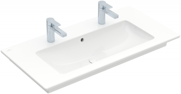 Villeroy & Boch Schrankwaschtisch Venticello, 4104AKR1, B: 1000, T: 500mm,Weiß Alpin CeramicPlus