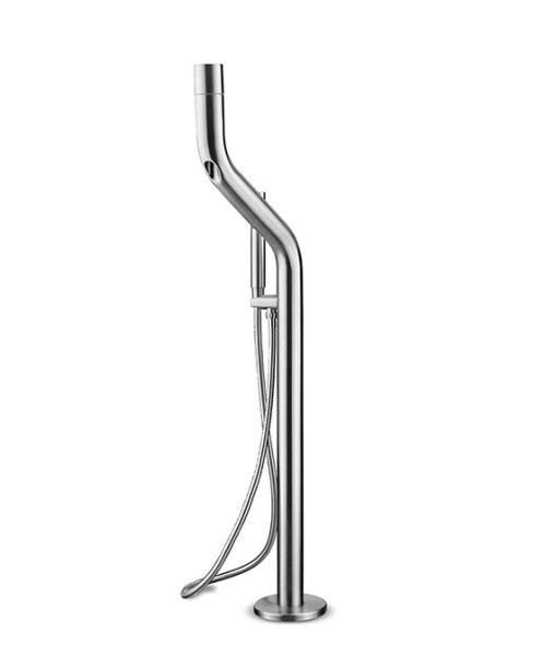 JEE-O Flow Wannenarmatur, mit Handbrause, edelstahl gebürstet, 500-3010