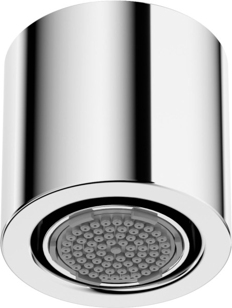 Neuesbad Serie 600 Kopfbrause 1 Strahlart mit schwenkbarem Auslauf, Oberfläche: chrom