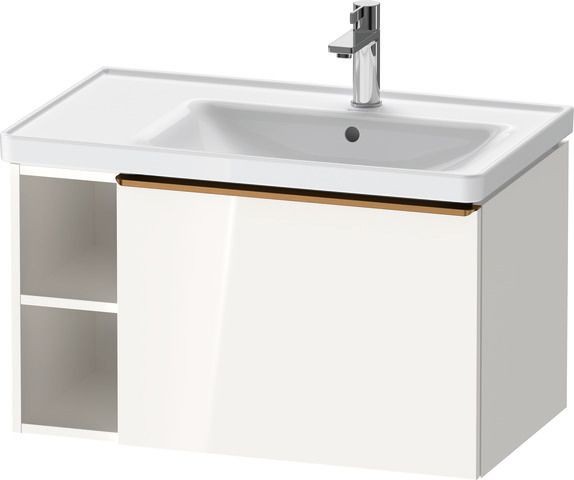 Duravit D-Neo Waschtischunterbau wandhängend Weiß Hochglanz 784x452x440 mm - DE4257004220000