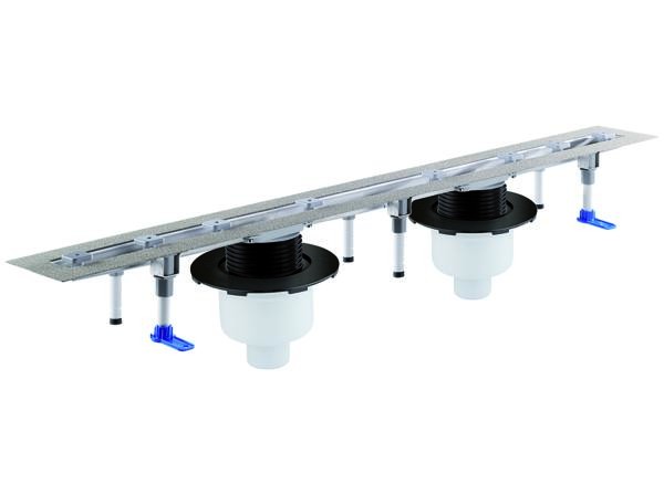 Dallmer Duschrinne CeraLine senkr. F 1900 mm, DN 50/ DN 70