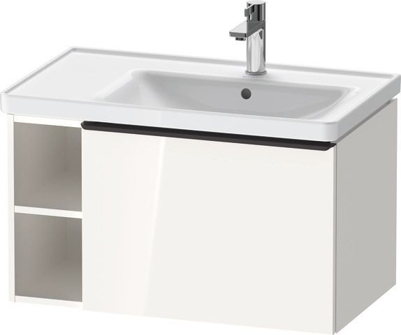 Duravit D-Neo Waschtischunterbau wandhängend Weiß Hochglanz 784x452x440 mm - DE42570BD220000