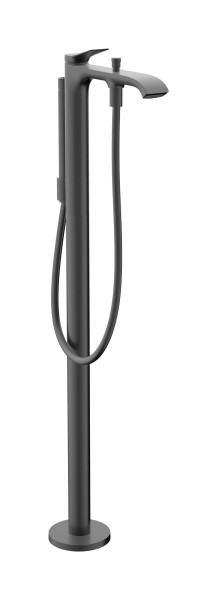 Hansgrohe Vivenis Einhebel-Wannenmischer bodenstehend, Brushed Black Chrome, 75445340